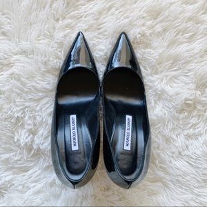 MANOLO BLAHNIK Black Heels